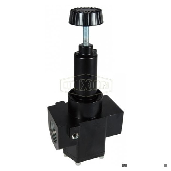 Wilkerson by Self-Relieving Standard High Flow Regulator without Gauge, 1-1/2 in NPT/BSPP-G, 1200 SC